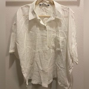 Zara Flowy Oversized Shirt